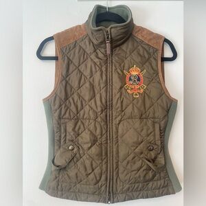 Ralph Lauren equestrian vest woman’s small
